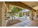 Community courtyard offers seating, decorative landscaping, and a relaxing atmosphere at 9024 Starmount Dr, Las Vegas, NV 89134
