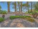 Community sign for Mountain Shadows featuring manicured landscaping and easy-to-read signage at 9024 Starmount Dr, Las Vegas, NV 89134