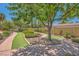 Community putting green amidst decorative landscaping at 9024 Starmount Dr, Las Vegas, NV 89134