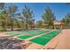 Enjoy outdoor shuffleboard courts in this lovely community with mature shade trees and meticulous landscaping at 9024 Starmount Dr, Las Vegas, NV 89134