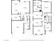 Complete floor plan showing both first and second floors at 9876 Magnus Ct, Las Vegas, NV 89178