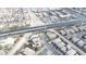 Aerial view of the neighborhood showing well-planned streets and proximity to shopping at 10212 Cider Mill Rd, Las Vegas, NV 89135