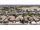 Neighborhood aerial view showcasing well-maintained homes, landscaping, and community layout at 2025 Dakota Lodge Ave, Las Vegas, NV 89123