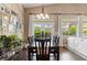 Dining area offers access to outdoor living spaces, enhancing entertainment options at 2025 Dakota Lodge Ave, Las Vegas, NV 89123