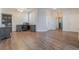 Inviting home office with hardwood flooring and ample space for a desk and storage, promoting productivity at 2452 Silver Shadow Dr, Las Vegas, NV 89108