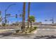 Street view of the neighborhood with palm trees and lush landscaping at 251 S Green Valley Pkwy # 1421, Henderson, NV 89012