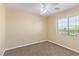 Cozy bedroom featuring carpet, and a window with a view at 3037 Austin Pale Ave, North Las Vegas, NV 89081