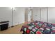 View of bedroom featuring wood-look floors and a bright doorway view at 3151 Soaring Gulls Dr # 2121, Las Vegas, NV 89128