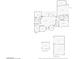 Detailed floor plan of the home's layout, highlighting room dimensions and garage locations at 3231 Rebel Ave, Pahrump, NV 89048