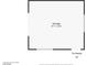 Detailed floor plan of the smaller detached garage showing room dimensions at 3231 Rebel Ave, Pahrump, NV 89048