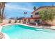 Backyard pool and patio, ideal for outdoor entertainment at 3793 Casa Colorado Ave, Las Vegas, NV 89121