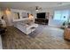 Modern living room showcasing stylish decor and a comfortable seating arrangement at 412 Orchid Oasis Ave, North Las Vegas, NV 89031