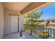 Outdoor balcony offers a view of the neighborhood and is perfect for relaxation at 4725 Basilicata Ln # 204, North Las Vegas, NV 89084