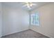 Cozy bedroom featuring neutral carpeting and a window that lets in natural light at 4725 Basilicata Ln # 204, North Las Vegas, NV 89084