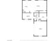 Floor plan showcasing the layout of the first floor at 5425 Pride Mountain St, North Las Vegas, NV 89031
