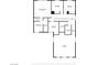 Upper level floor plan showcasing the bedroom layouts at 5425 Pride Mountain St, North Las Vegas, NV 89031