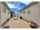 The property features a private courtyard with decorative pots and access to the main house at 7606 Grove Acre Ct, Las Vegas, NV 89131