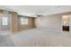 Spacious carpeted primary bedroom with natural light and an ensuite bathroom at 7963 Cape Brett St, Las Vegas, NV 89131
