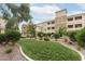 Well-maintained common grounds featuring manicured landscaping and garden areas at 8777 Maule Ave # 3116, Las Vegas, NV 89148