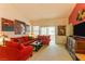 Comfortable living room with a large window providing ample natural light and ventilation at 8777 Maule Ave # 3116, Las Vegas, NV 89148