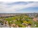 Scenic aerial view of a community park and surrounding neighborhood at 10229 Mayflower Bay Ave, Las Vegas, NV 89166