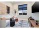 Cozy living room with window at 10781 Agate Cliffs Ave, Las Vegas, NV 89135