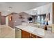 Open-concept kitchen offering stainless steel appliances, light countertops, and easy access to the adjacent living space at 150 Las Vegas Blvd # 1503, Las Vegas, NV 89101