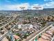 Gorgeous aerial view of a residential community close to Cornerstone Park and Pittman Wash at 217 Turkey Creek Way, Henderson, NV 89074