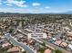 Overhead aerial view of the neighborhood with the home's address noted on the image at 217 Turkey Creek Way, Henderson, NV 89074