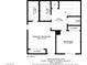 Second floor plan showing primary bedroom, additional bedroom and 2 bathrooms with dimensions at 2773 Green Envy Ave # 245, North Las Vegas, NV 89086