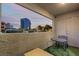 Relax on this outdoor space to enjoy the city skyline from the unit at 4200 S Valley View Blvd # 1007, Las Vegas, NV 89103