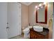 Stylish bathroom features a modern vessel sink, wood cabinet, and updated fixtures at 4525 Dean Martin Dr # 2109, Las Vegas, NV 89103