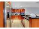 Well-equipped kitchen featuring stainless steel appliances and dark countertops at 4525 Dean Martin Dr # 2109, Las Vegas, NV 89103