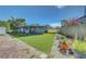 Well-maintained backyard with artificial grass, perfect for outdoor activities at 4556 Kenilworth Ct, Las Vegas, NV 89147
