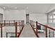 Modern hallway overlooking the living room below at 5364 Succulent Rose Dr, Las Vegas, NV 89135