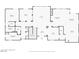 Downstairs floor plan layout including living room, kitchen, dining room, den and office at 7001 Via Locanda Ave, Las Vegas, NV 89131