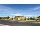 Community park featuring well-maintained landscaping and seating, with homes in the background at 754 Agate Hills St, Las Vegas, NV 89138