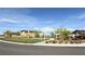 Well-manicured community park with benches, grassy areas, and desert landscaping at 754 Agate Hills St, Las Vegas, NV 89138