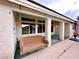 Inviting back porch with a swing and ample space for outdoor relaxation and views at 1006 Winding Hill St, Henderson, NV 89002