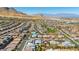 Aerial view of the community highlighting the well-maintained streets, landscaping, and home exteriors at 11672 Barga Ct, Las Vegas, NV 89138