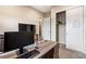 Well-lit office has closet space and room for a large desk at 11672 Barga Ct, Las Vegas, NV 89138