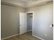 Bedroom featuring a closet and new flooring at 15 E Agate Ave # 202, Las Vegas, NV 89123
