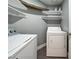Cozy laundry room area with washer and dryer at 1509 Linnbaker Ln # 102, Las Vegas, NV 89110