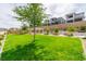 Beautiful community park with lush green grass and seating areas at 1596 Pacific Baza St, Las Vegas, NV 89138