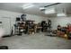 A spacious garage featuring ample storage and parking at 1801 S Manzanita Dr, Pahrump, NV 89048