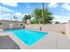 Beautiful pool and yard featuring mature shade trees at 1905 E Oakey Blvd, Las Vegas, NV 89104