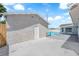This backyard features a pool and stucco construction at 1905 E Oakey Blvd, Las Vegas, NV 89104