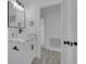 Updated bathroom vanity with vessel sink and black faucet at 1905 E Oakey Blvd, Las Vegas, NV 89104