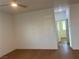 Bedroom featuring hardwood floors and neutral wall color at 1905 Harvard St, North Las Vegas, NV 89030