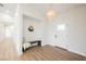 Inviting foyer with a built-in bench and decorative pendant lighting at 1917 N Moapa Valley Blvd, Logandale, NV 89021